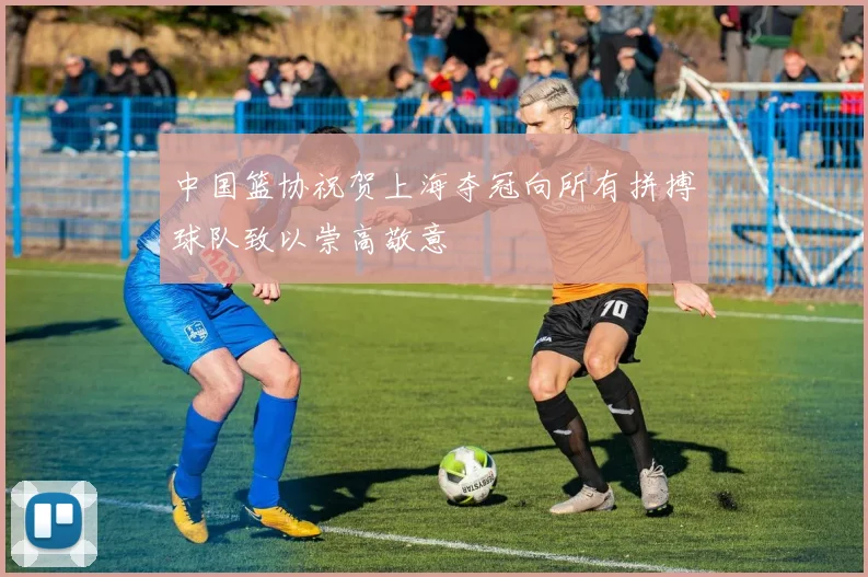 中国篮协祝贺上海夺冠向所有拼搏球队致以崇高敬意
